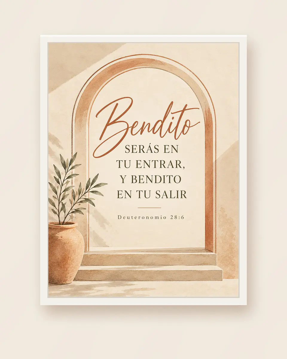 Bendito serás en tu entrar, y bendito en tu salir · BH-04 4