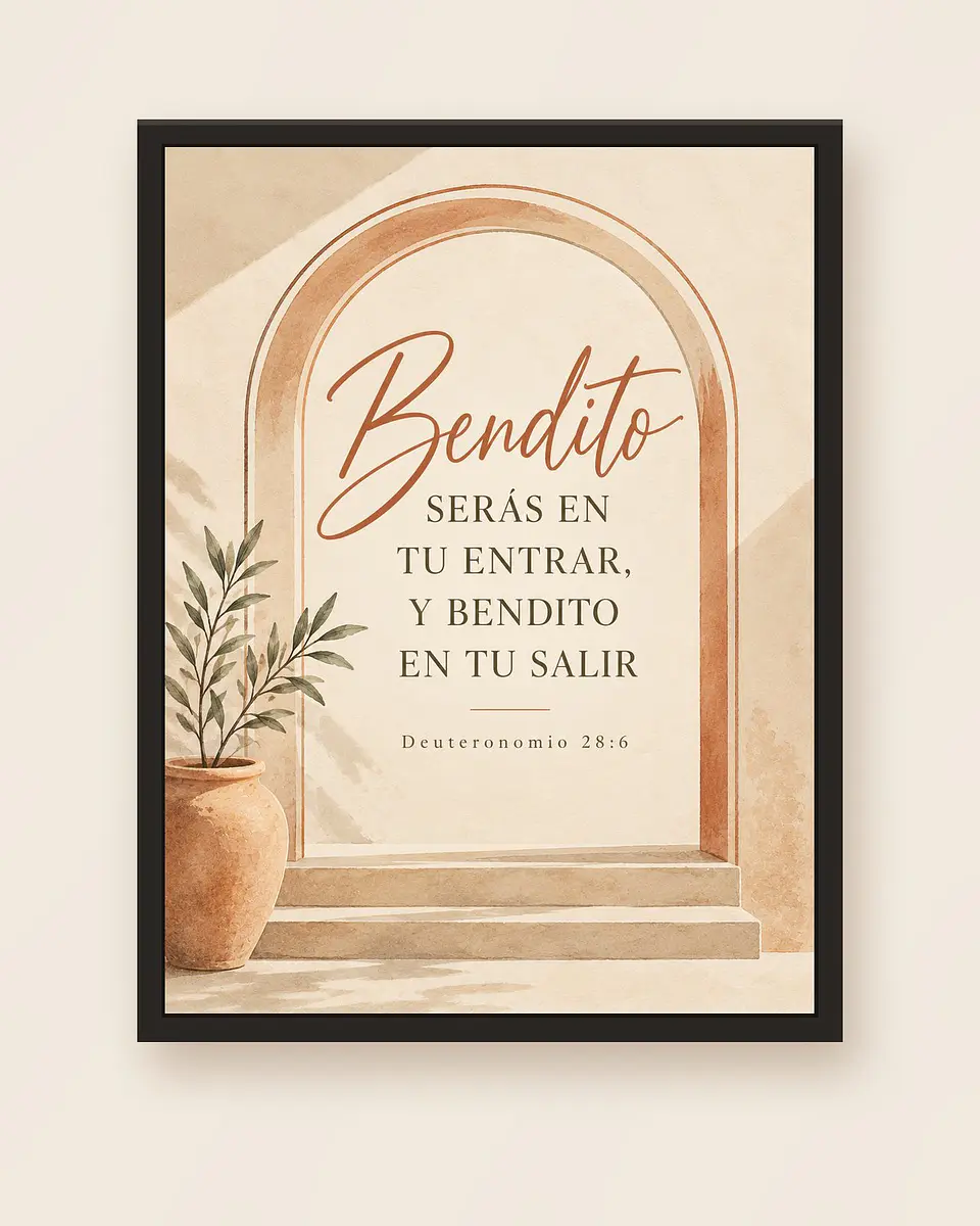 Bendito serás en tu entrar, y bendito en tu salir · BH-04 5