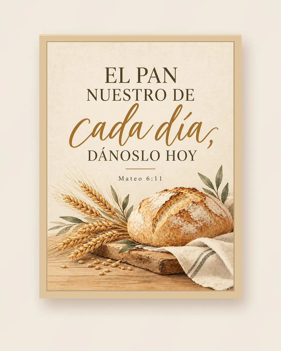 El pan nuestro de cada día, dánoslo hoy · BH-05 3