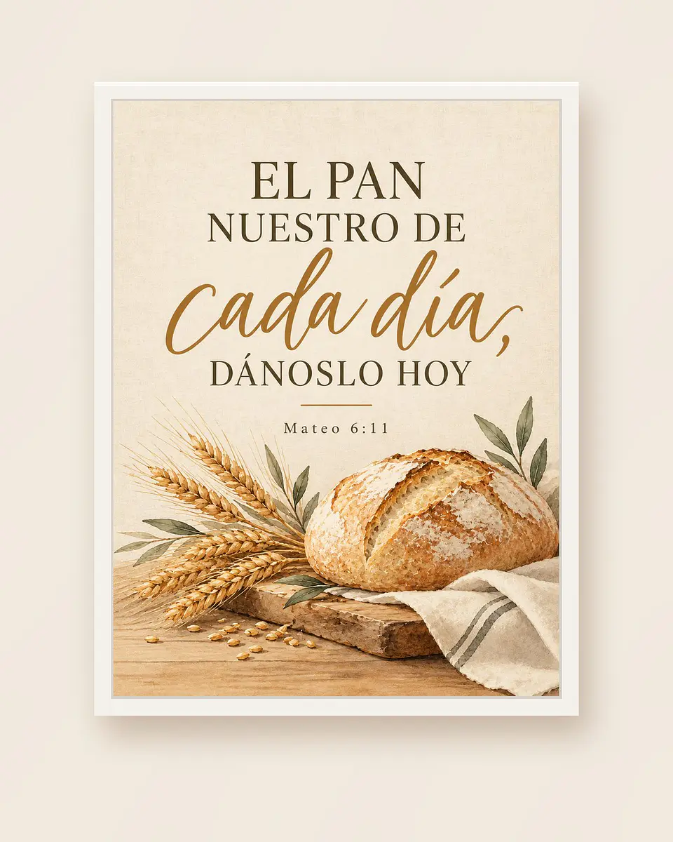 El pan nuestro de cada día, dánoslo hoy · BH-05 4