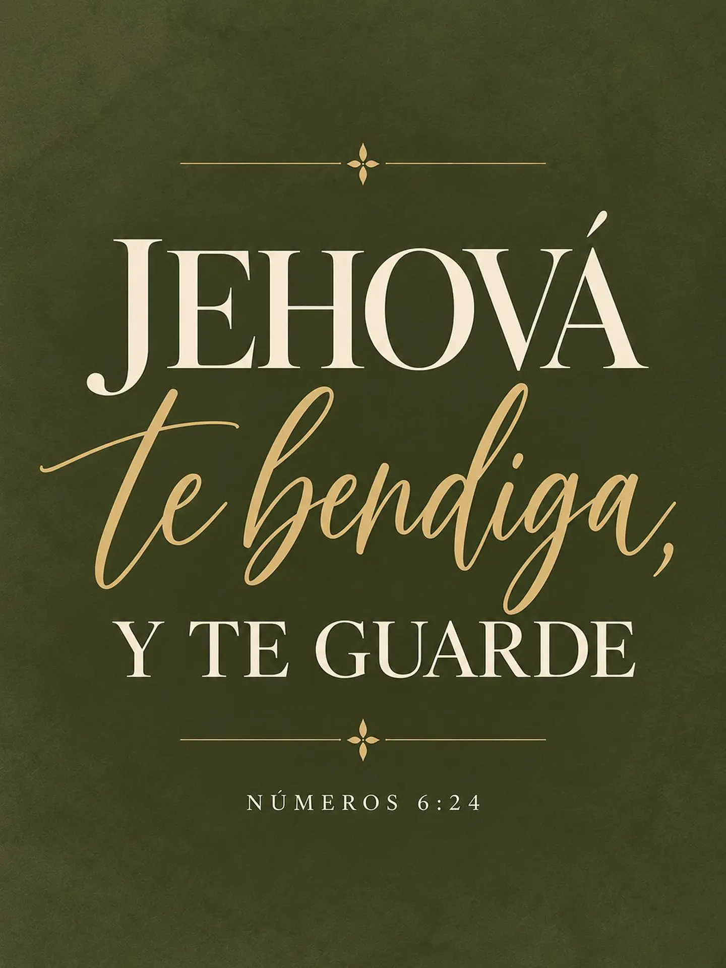 Jehová te bendiga, y te guarde · BH-06 2