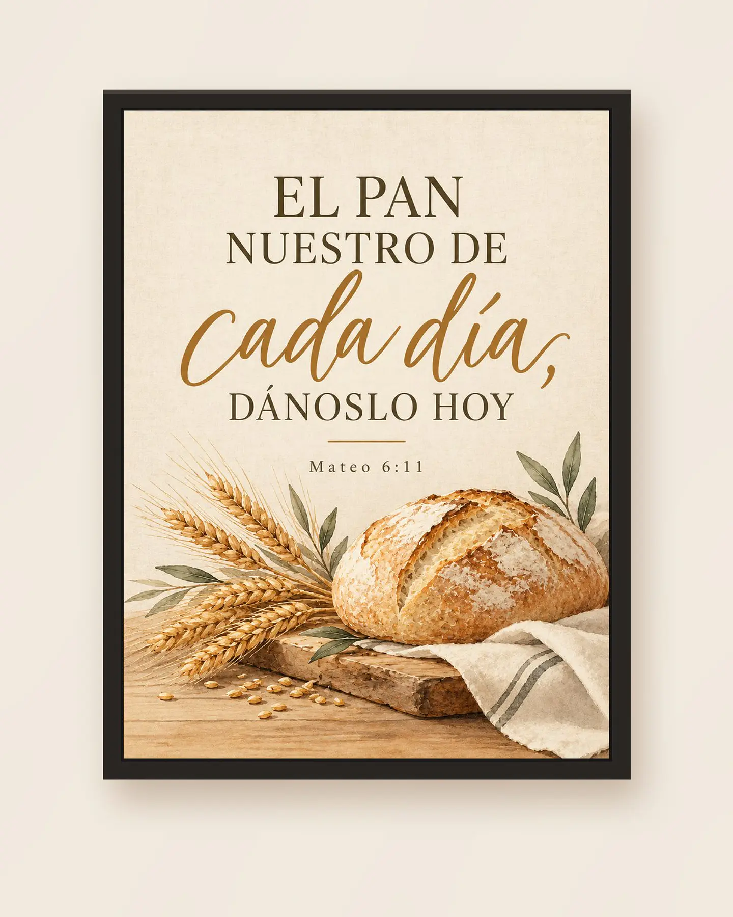 El pan nuestro de cada día, dánoslo hoy · BH-05 5