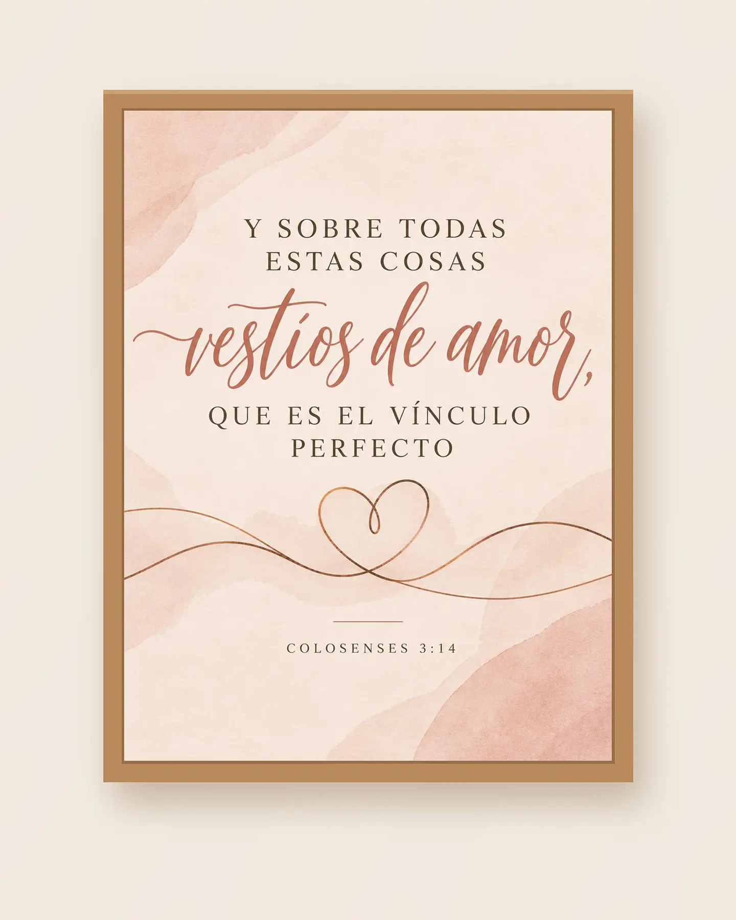 Vestíos de amor, que es el vínculo perfecto · BH-07 1