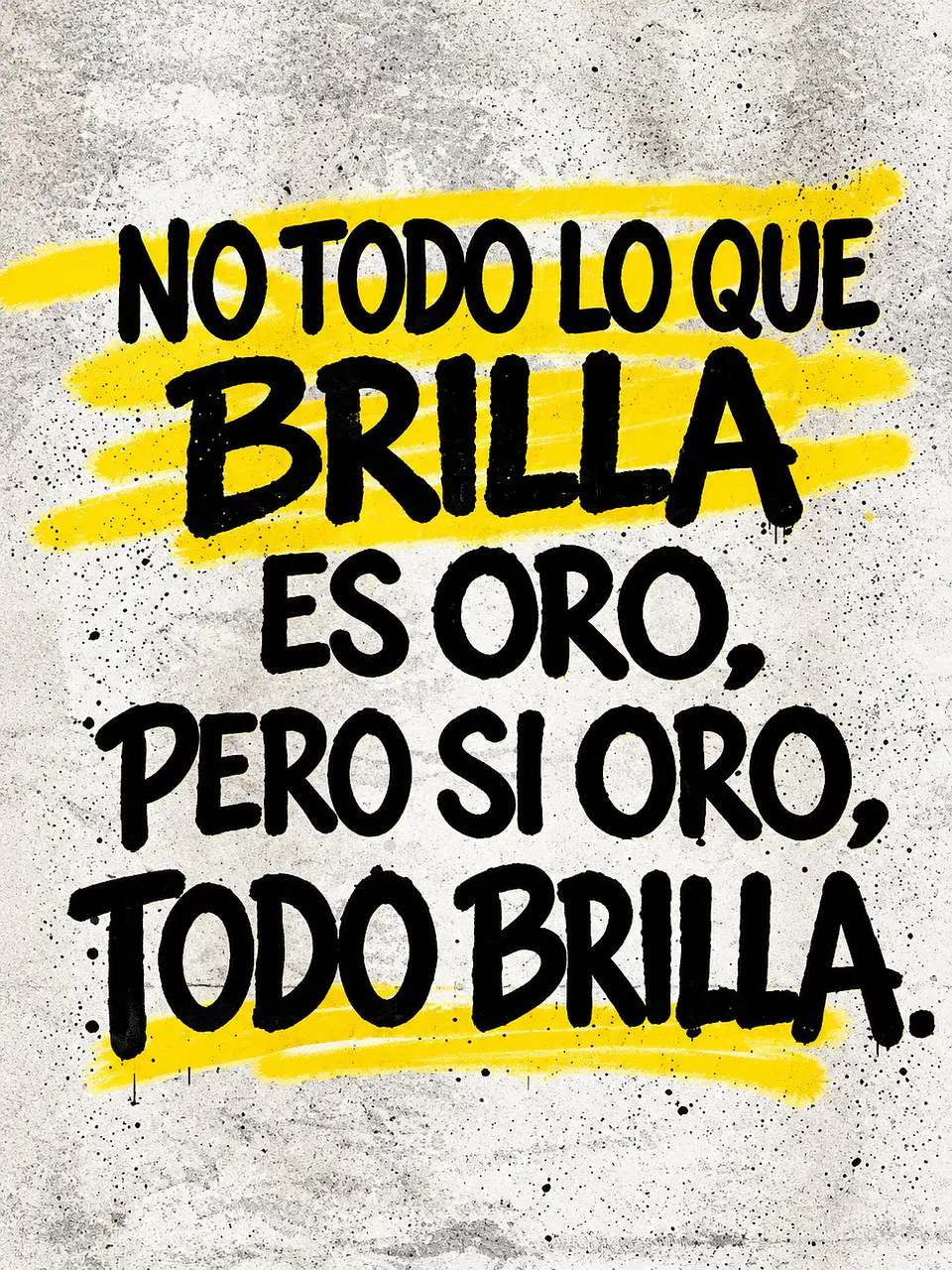 No todo lo que brilla es oro, pero si oro todo brilla · PC-03 2