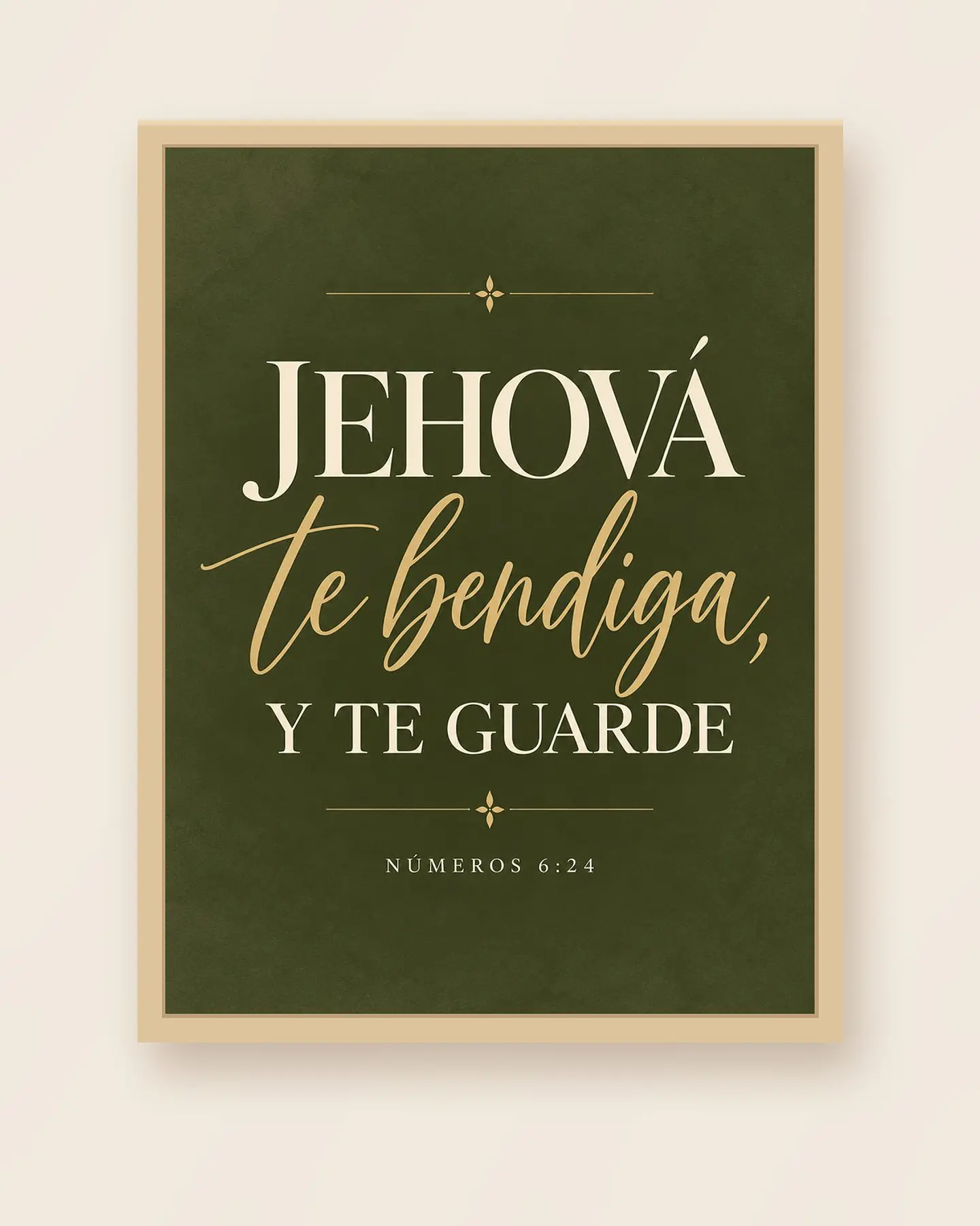 Jehová te bendiga, y te guarde · BH-06 3