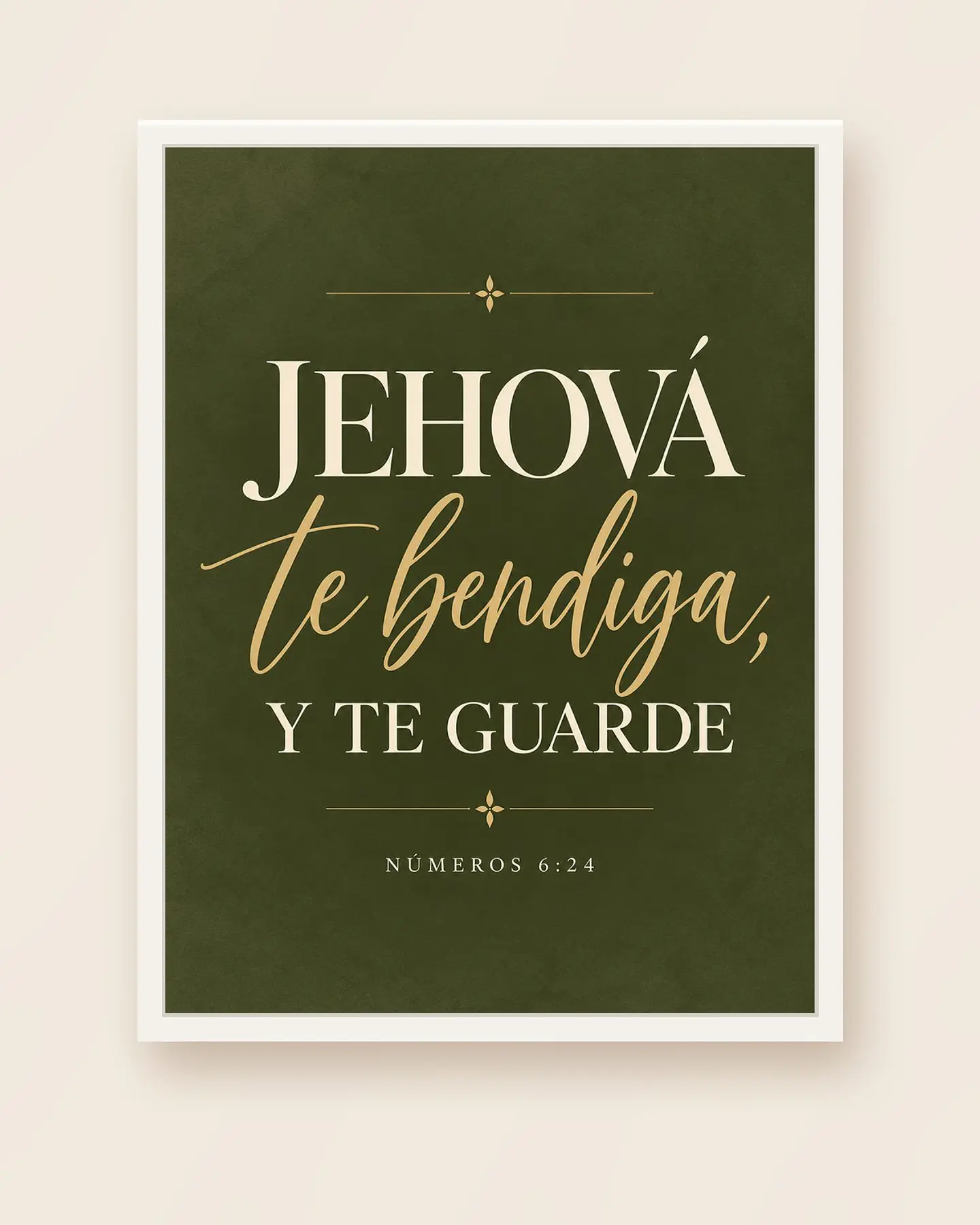 Jehová te bendiga, y te guarde · BH-06 4