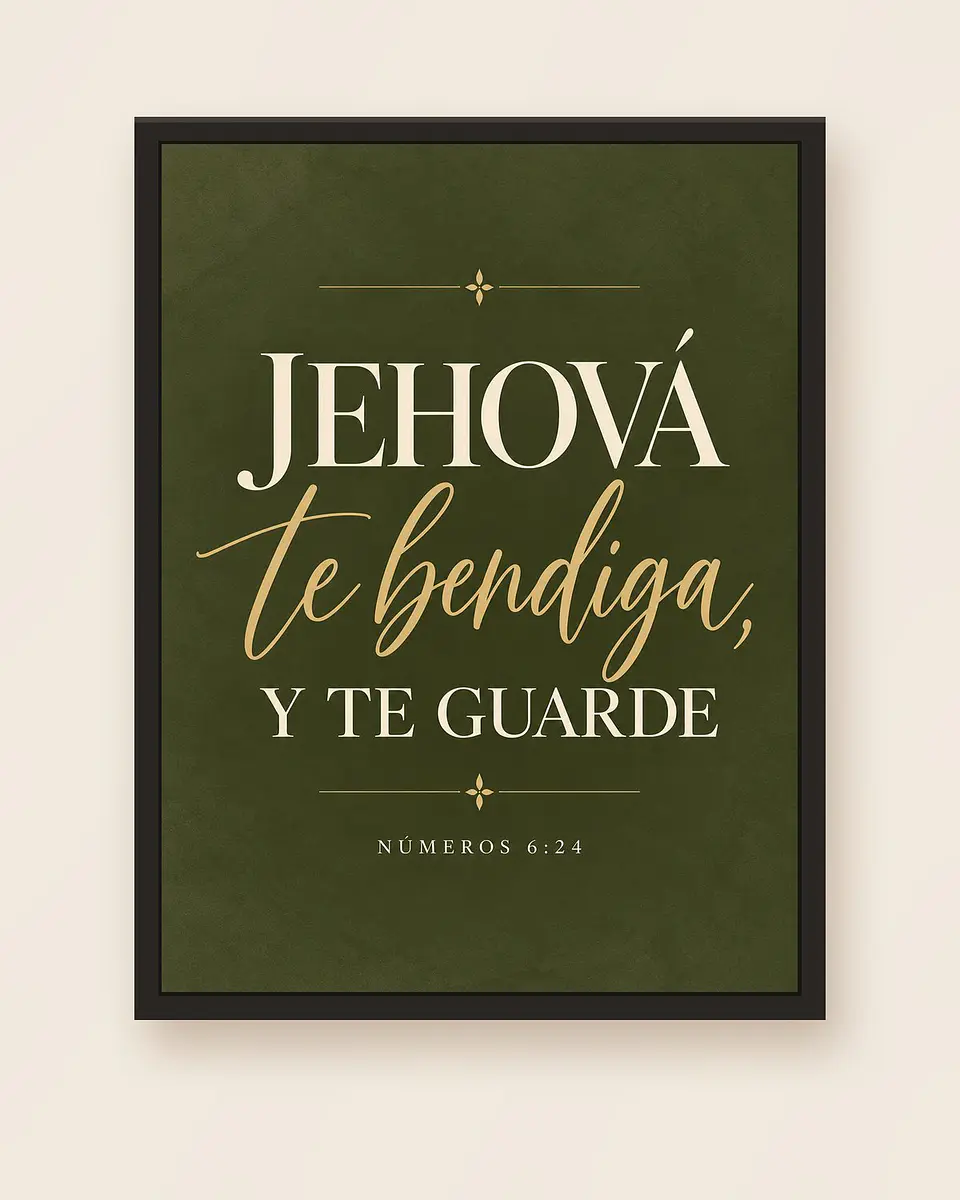 Jehová te bendiga, y te guarde · BH-06 5
