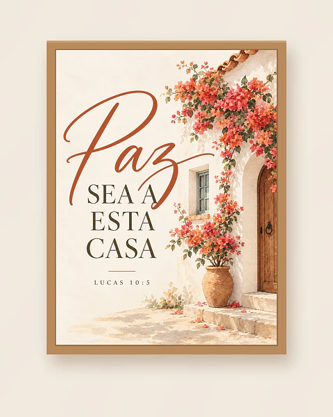 Paz sea a esta casa · BH-08