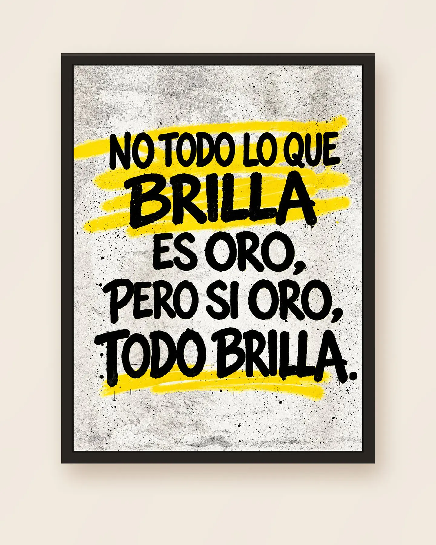 No todo lo que brilla es oro, pero si oro todo brilla · PC-03 5
