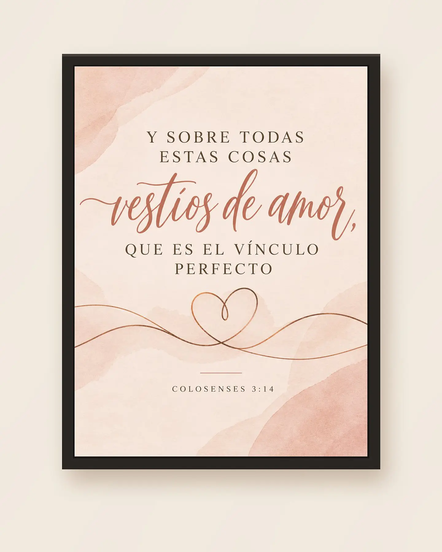 Vestíos de amor, que es el vínculo perfecto · BH-07 5