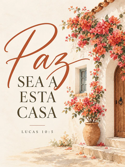 Paz sea a esta casa · BH-08