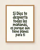 Si Dios te despierta todas las mañanas, aún tiene planes para ti · GR-01 - Miniatura 1