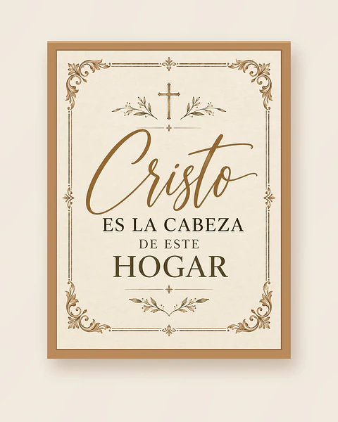 Cristo es la cabeza de este hogar · BH-09