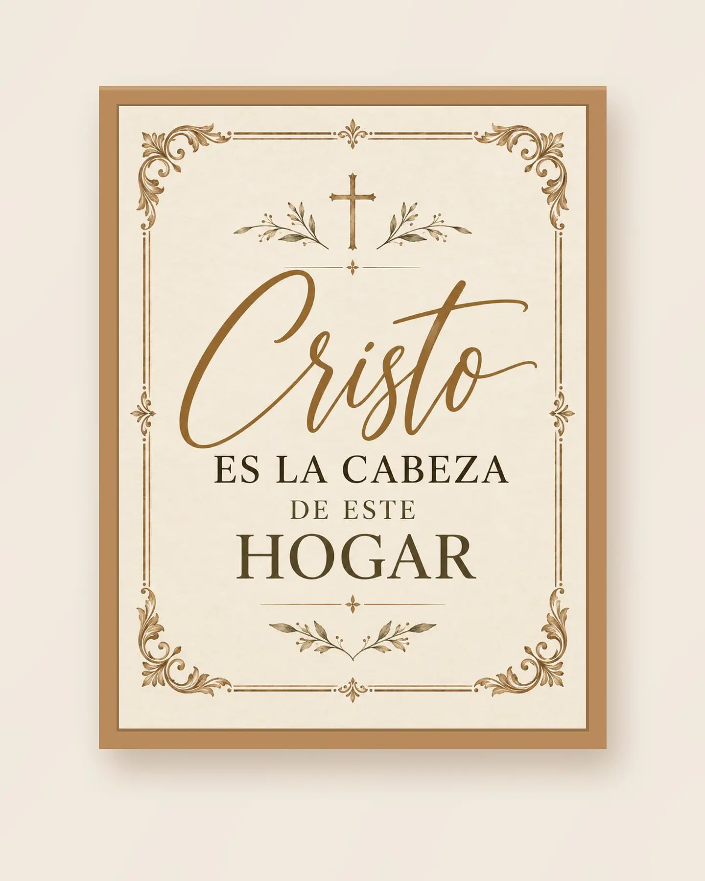Cristo es la cabeza de este hogar · BH-09 1