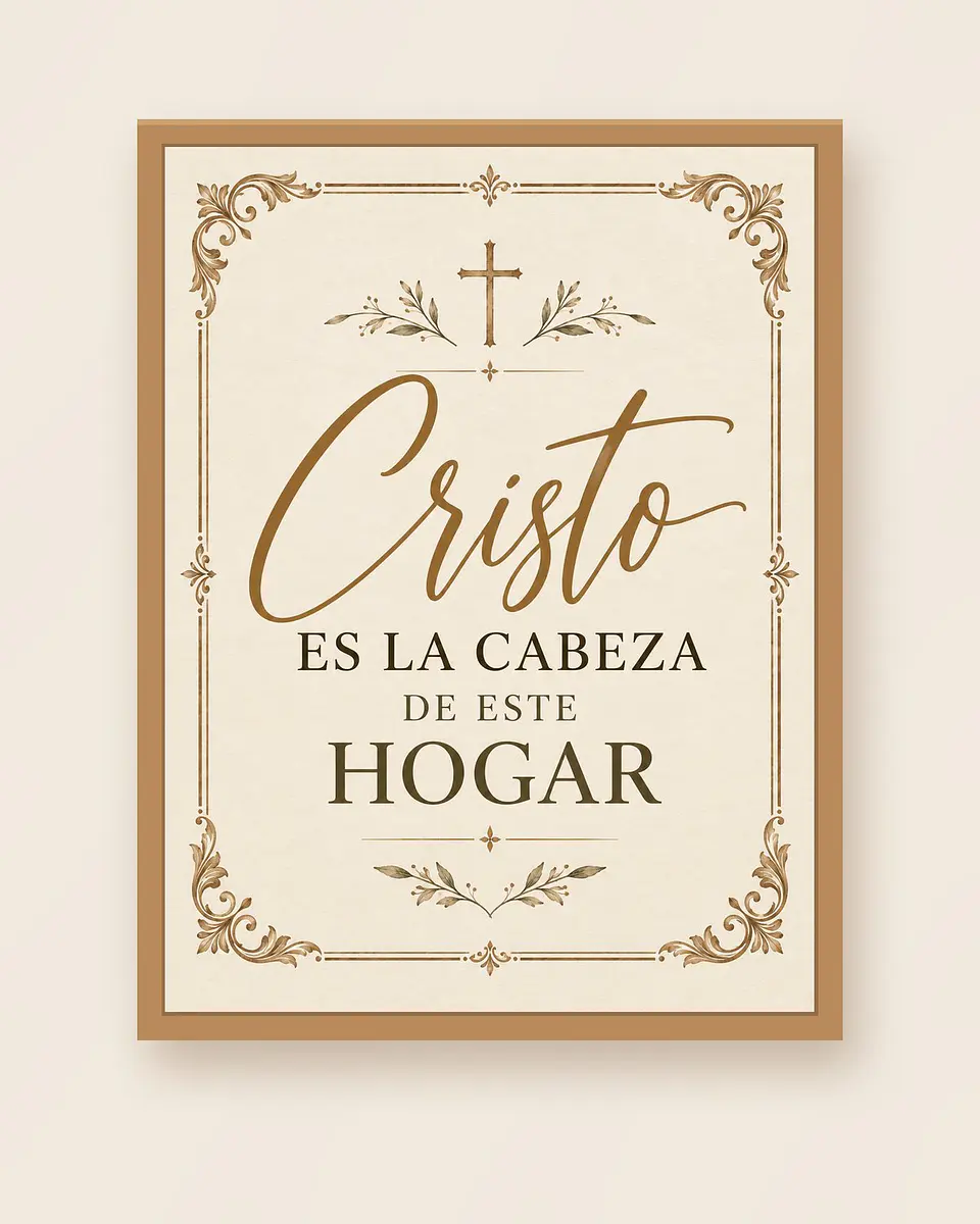 Cristo es la cabeza de este hogar · BH-09 1