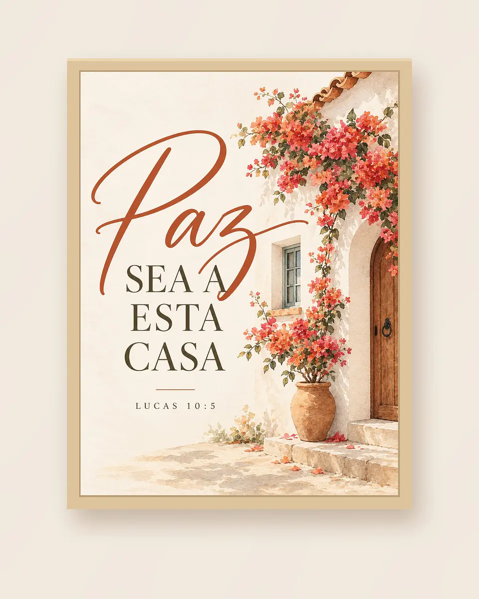 Paz sea a esta casa · BH-08 3