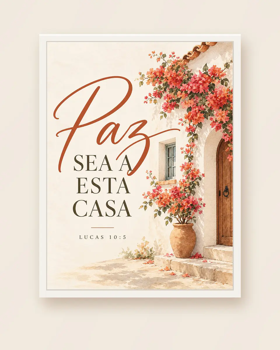 Paz sea a esta casa · BH-08 4