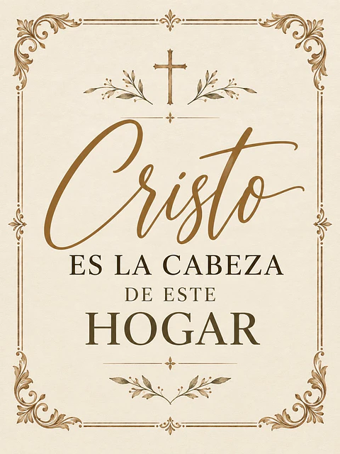 Cristo es la cabeza de este hogar · BH-09