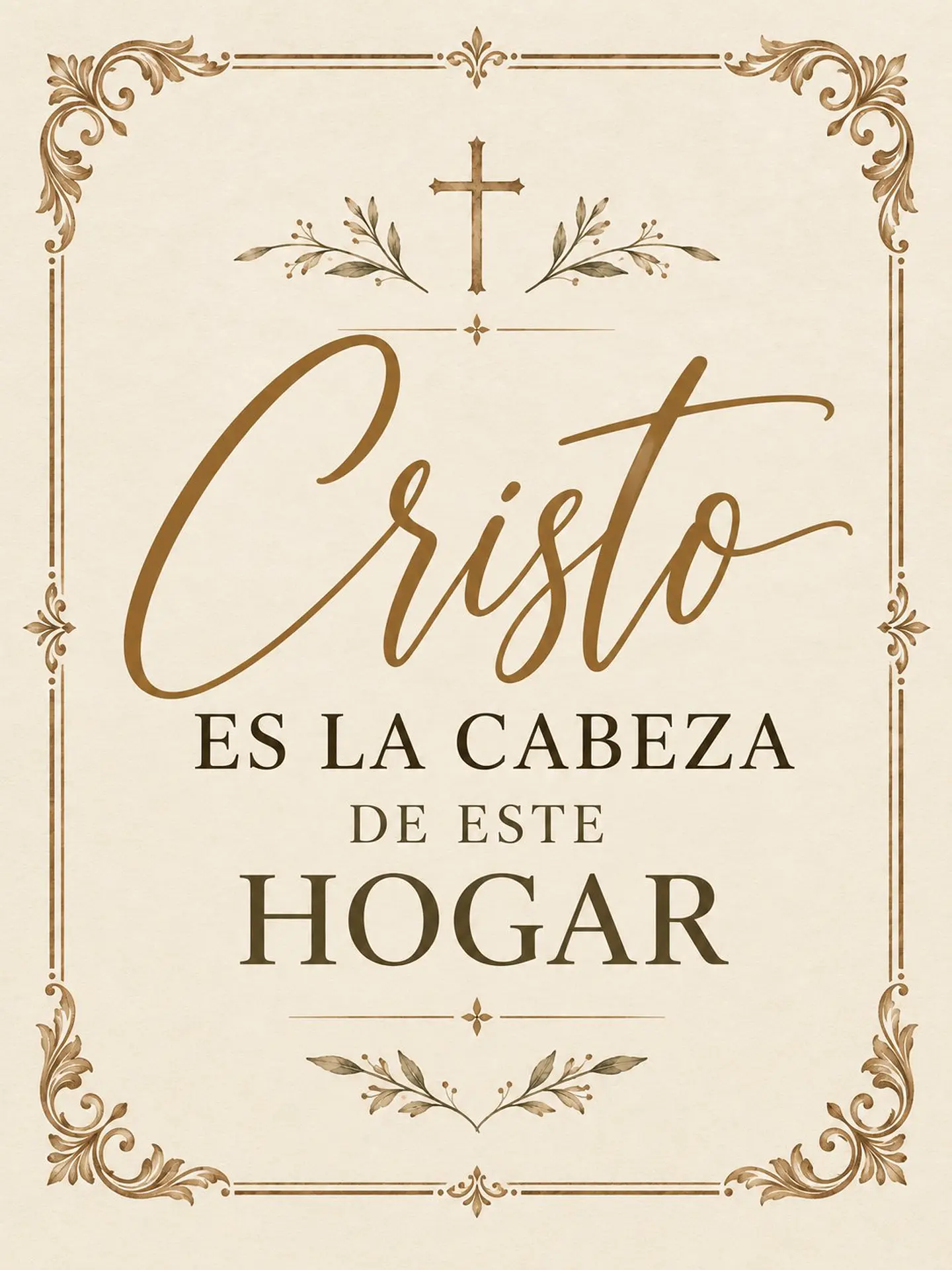 Cristo es la cabeza de este hogar · BH-09 2