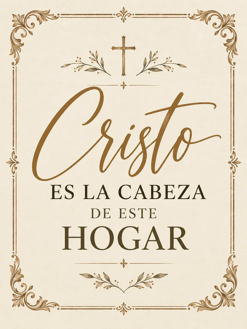 Cristo es la cabeza de este hogar · BH-09 2