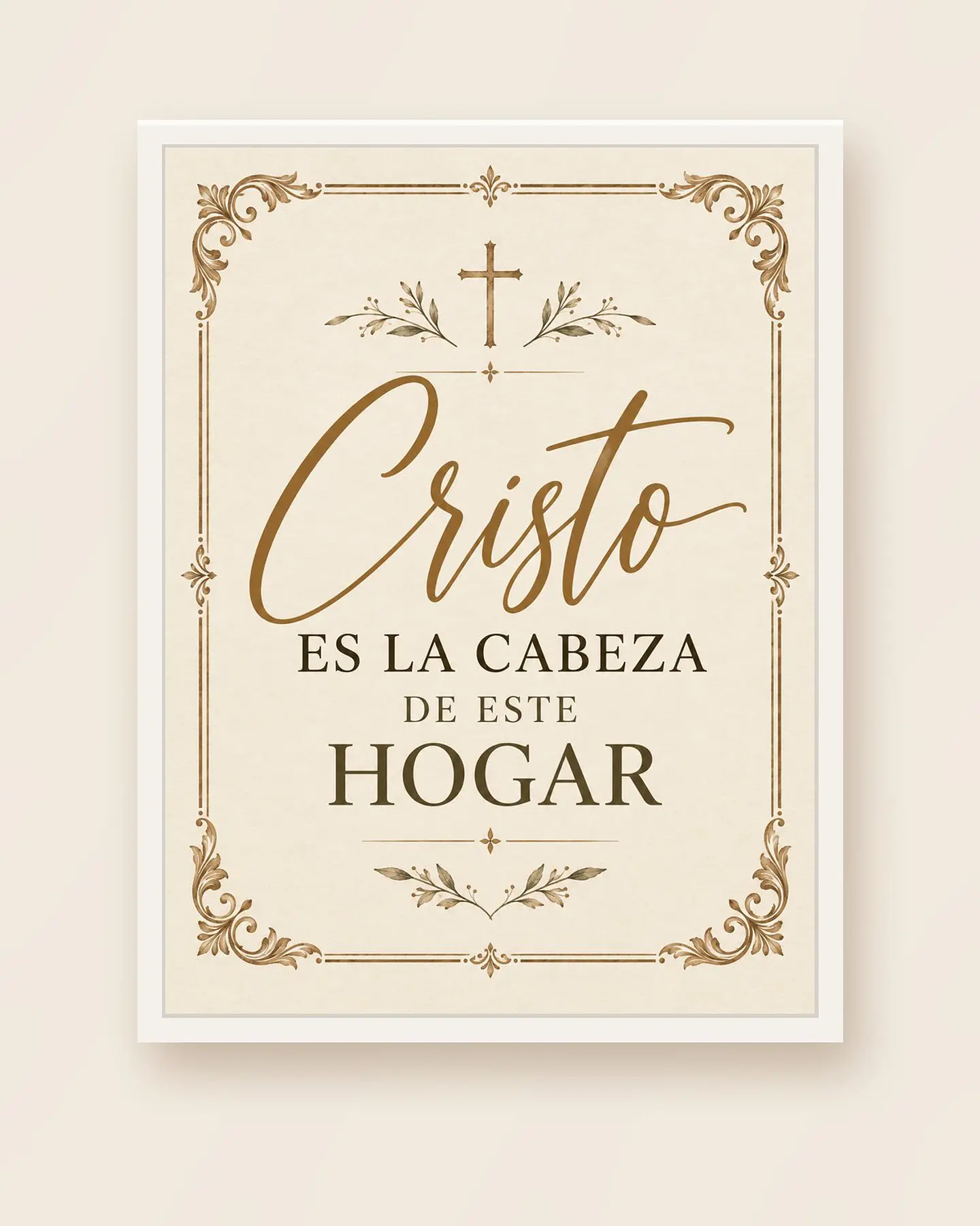 Cristo es la cabeza de este hogar · BH-09 4