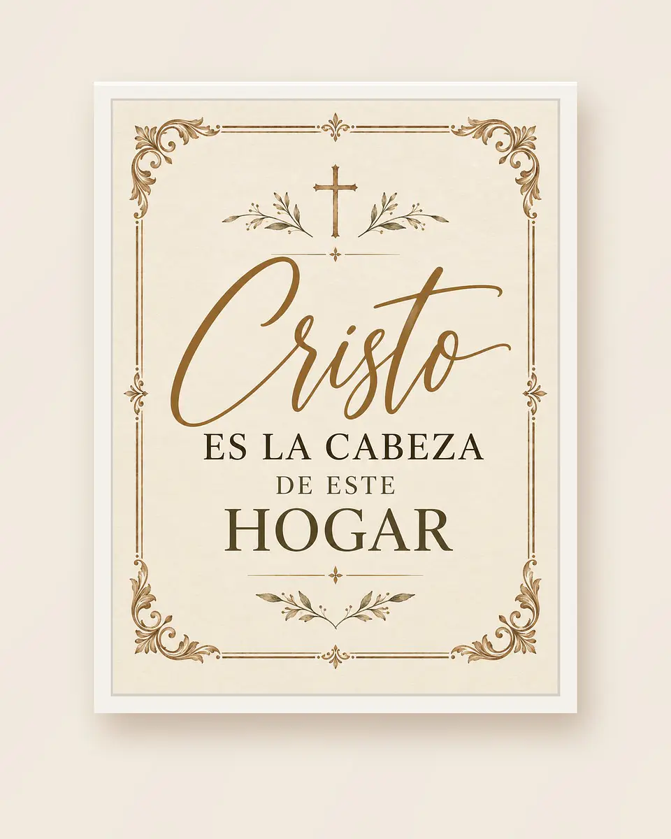 Cristo es la cabeza de este hogar · BH-09 4