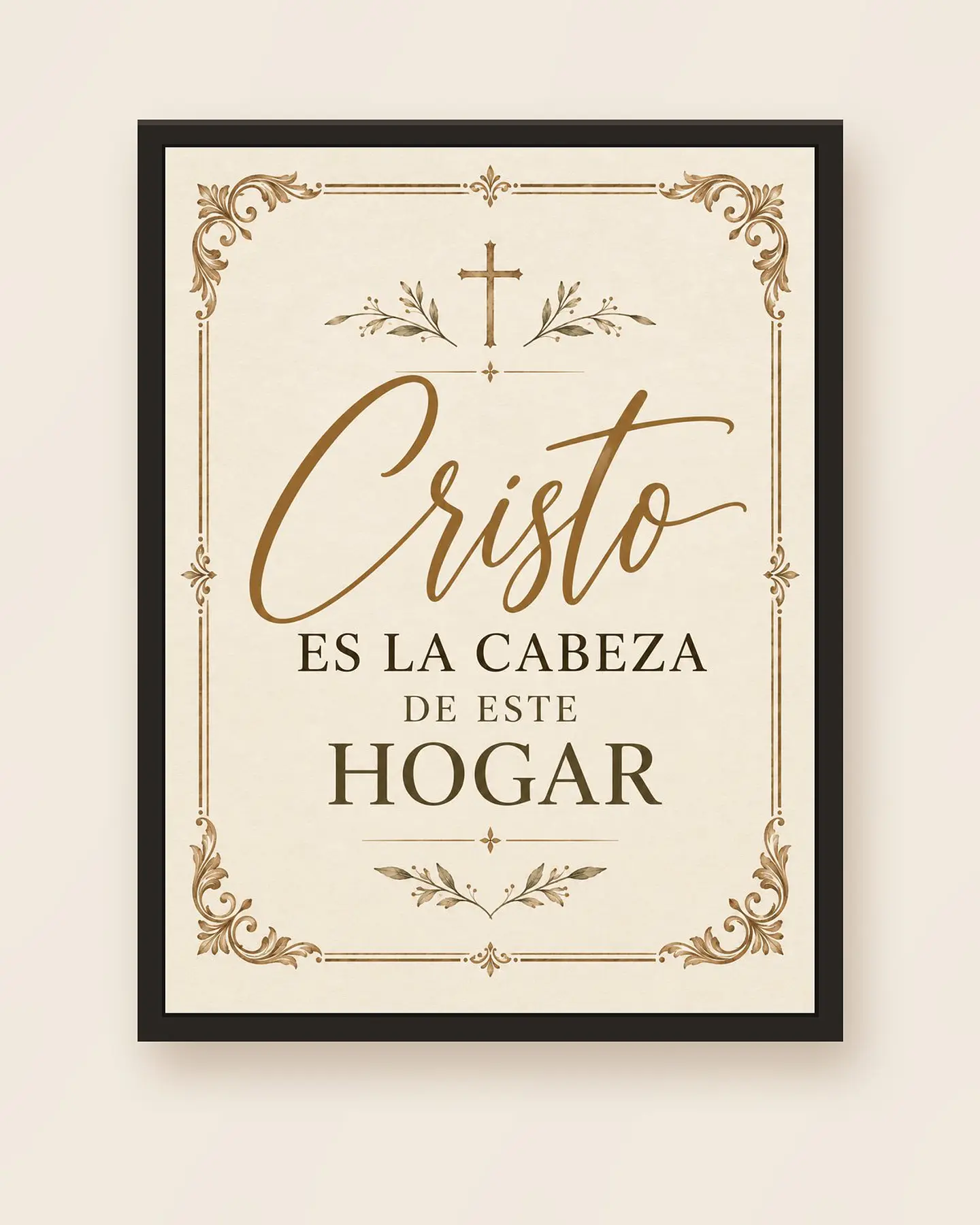Cristo es la cabeza de este hogar · BH-09 5