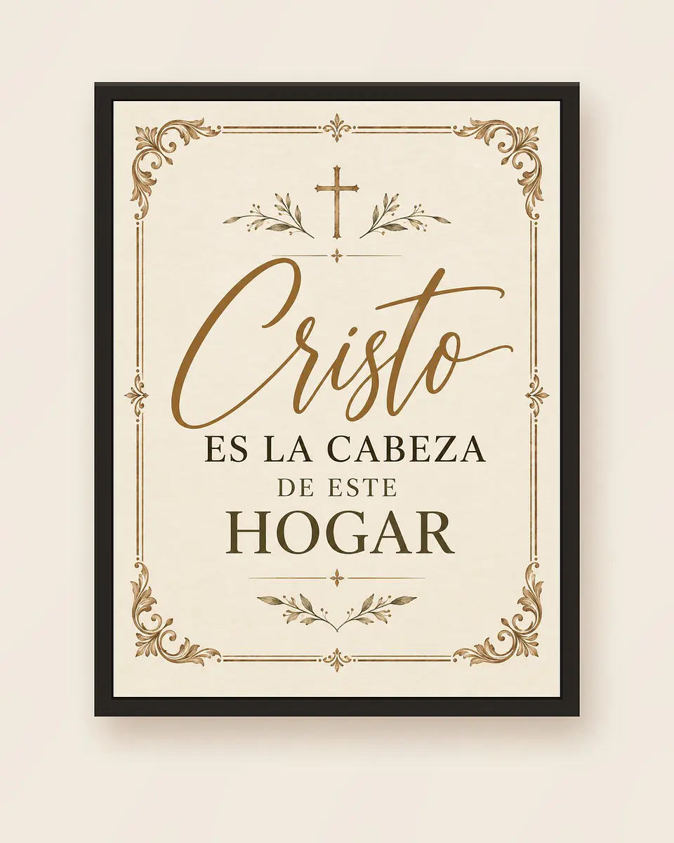 Cristo es la cabeza de este hogar · BH-09 5