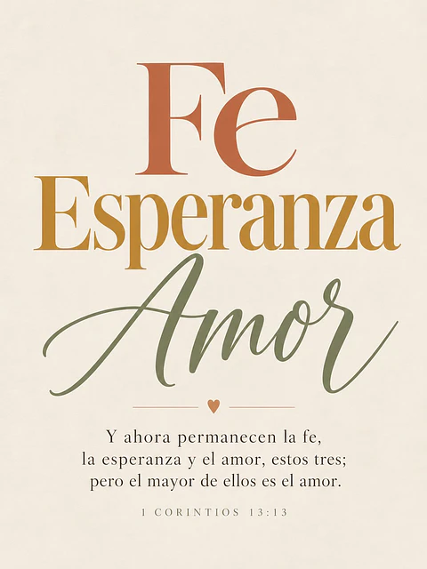 Fe, Esperanza, Amor · BH-10