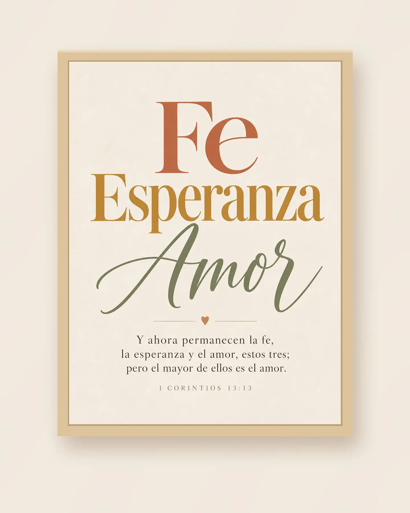 Fe, Esperanza, Amor · BH-10 3