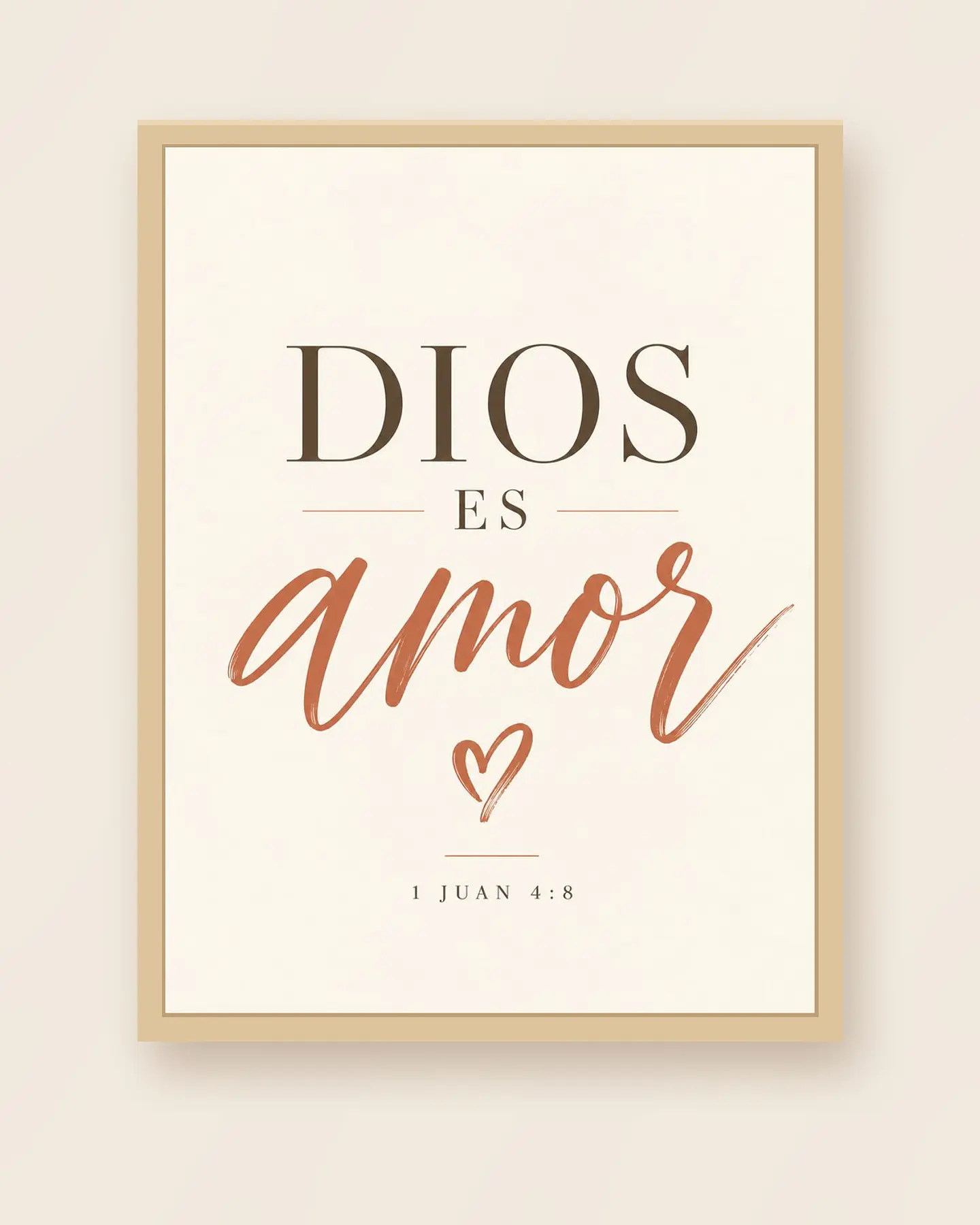 Dios es amor · BH-11 3