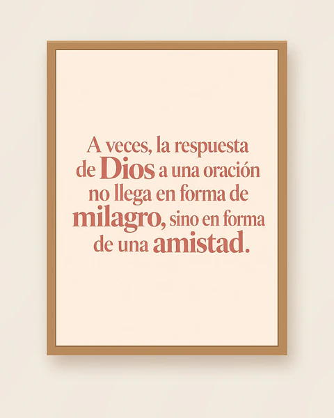 La respuesta de Dios llegó en forma de amistad · RG-01