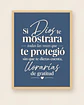 Si Dios te mostrara las veces que te protegió, llorarías de gratitud · GR-03 - Miniatura 3