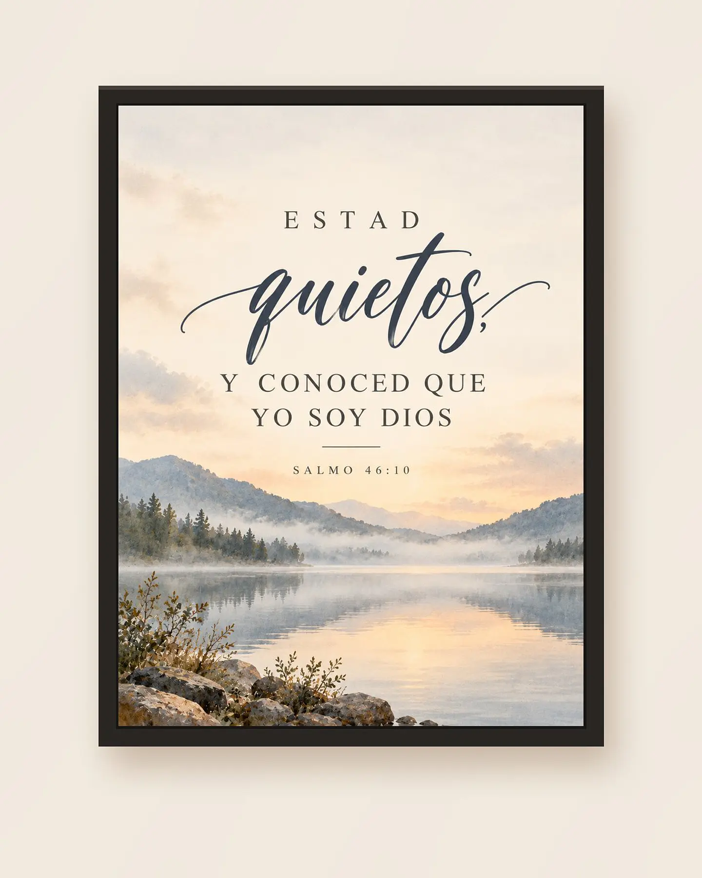Estad quietos, y conoced que yo soy Dios · PC-07 6