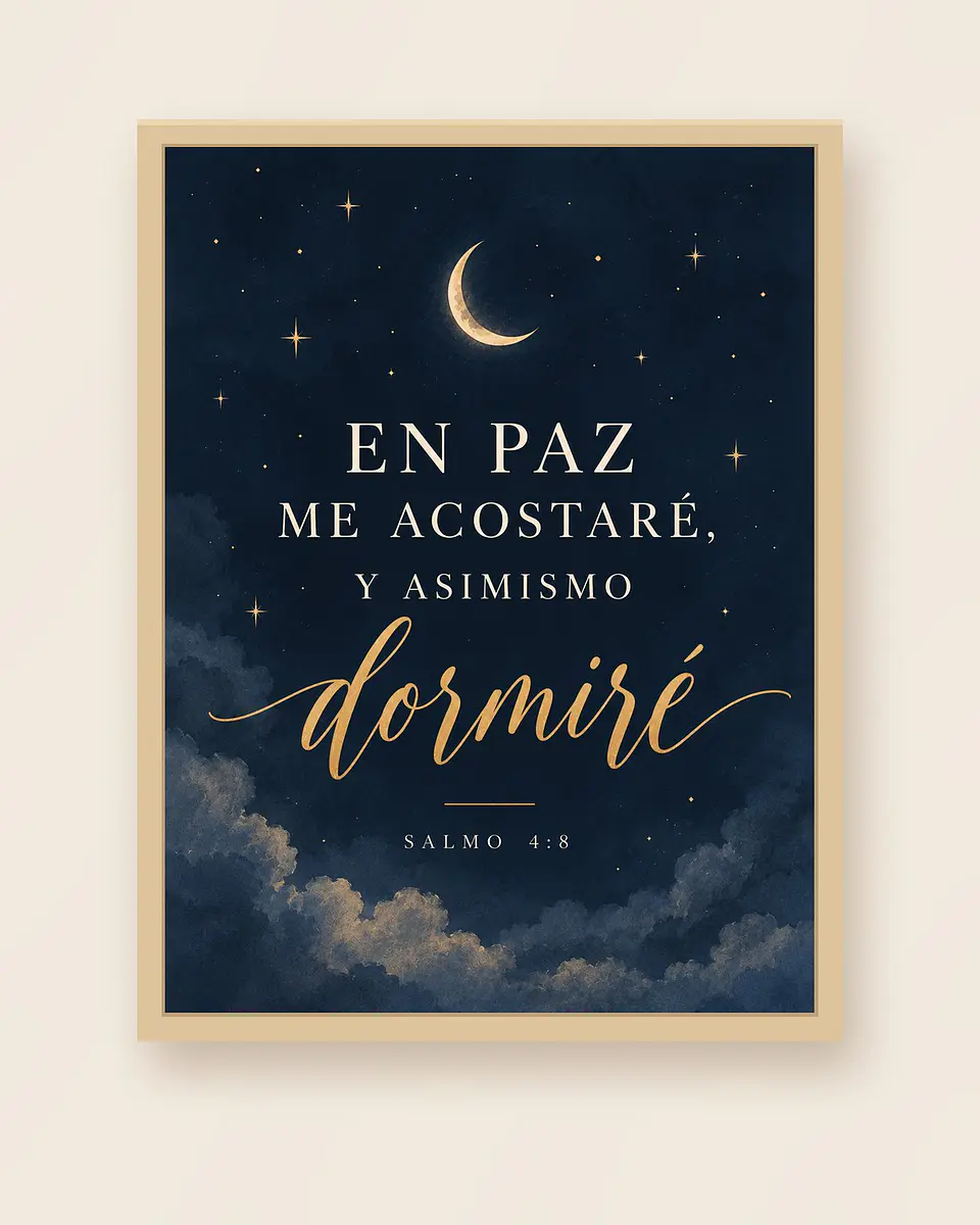 En paz me acostaré, y asimismo dormiré · PC-09 3