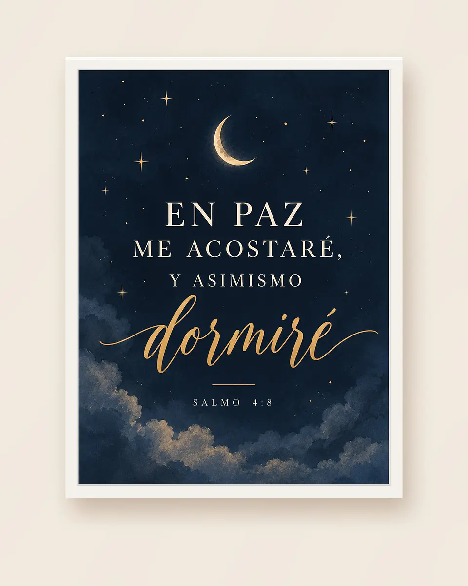 En paz me acostaré, y asimismo dormiré · PC-09 4