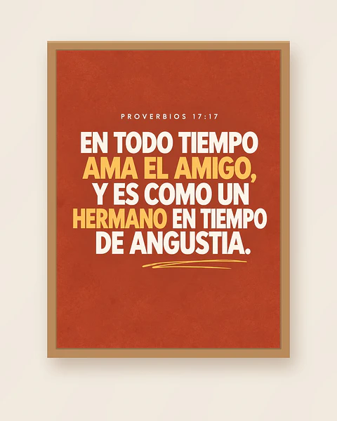 En todo tiempo ama el amigo · RG-02
