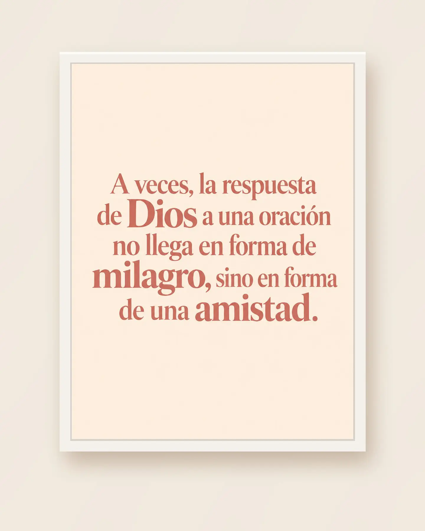 La respuesta de Dios llegó en forma de amistad · RG-01 4
