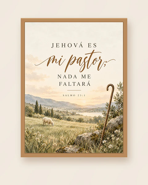 Jehová es mi pastor; nada me faltará · PC-11