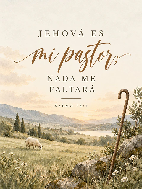 Jehová es mi pastor; nada me faltará · PC-11