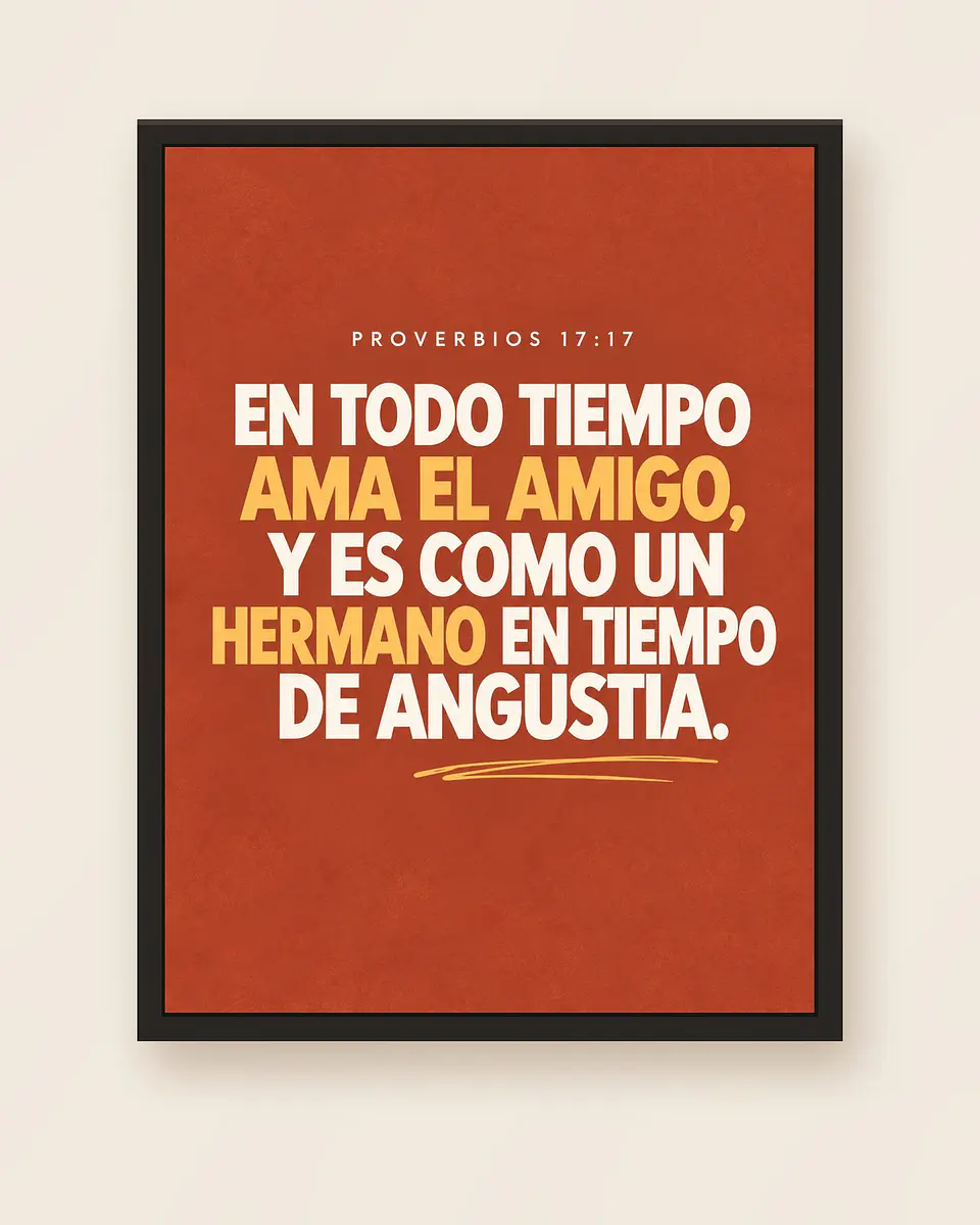 En todo tiempo ama el amigo · RG-02 5