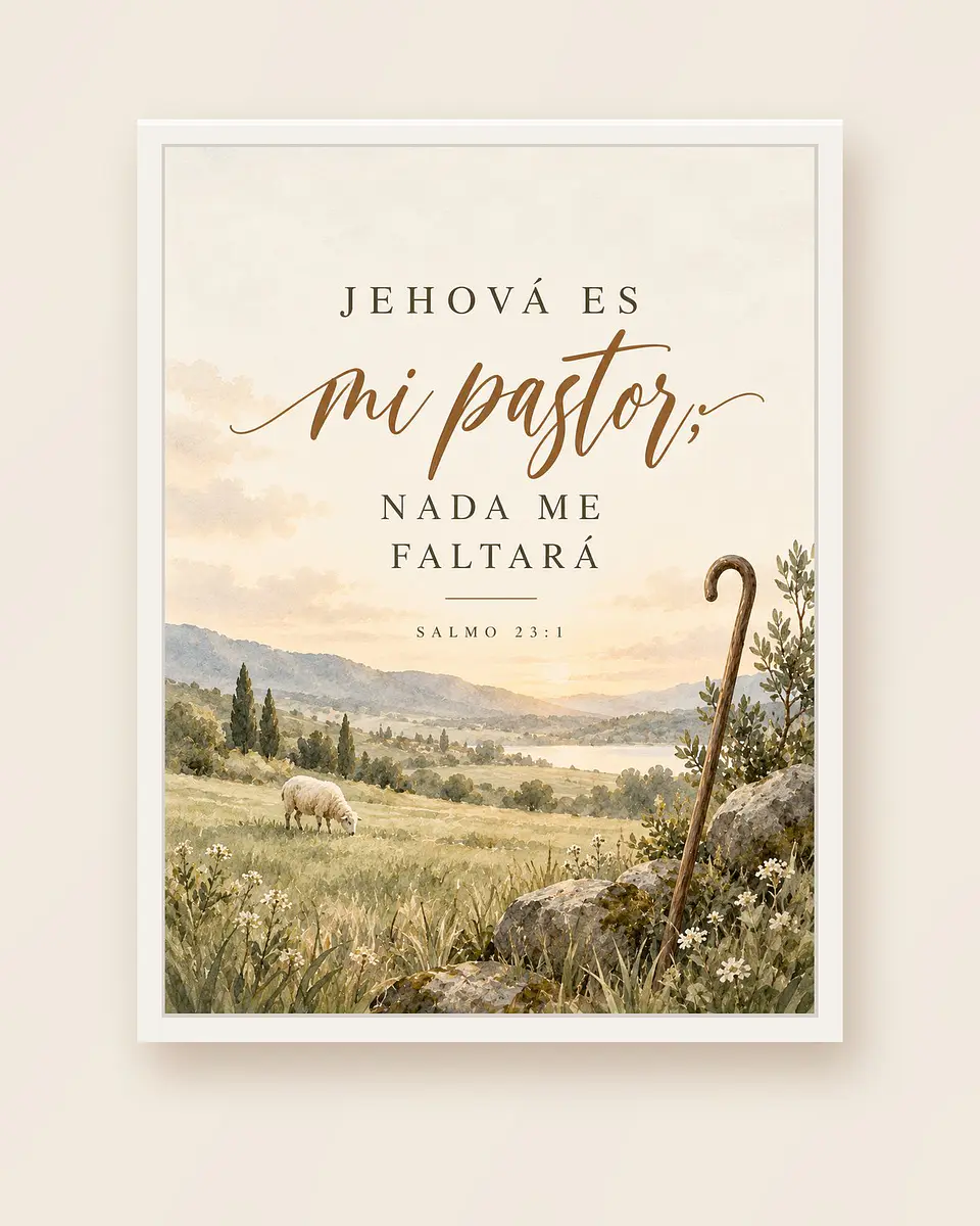 Jehová es mi pastor; nada me faltará · PC-11 4