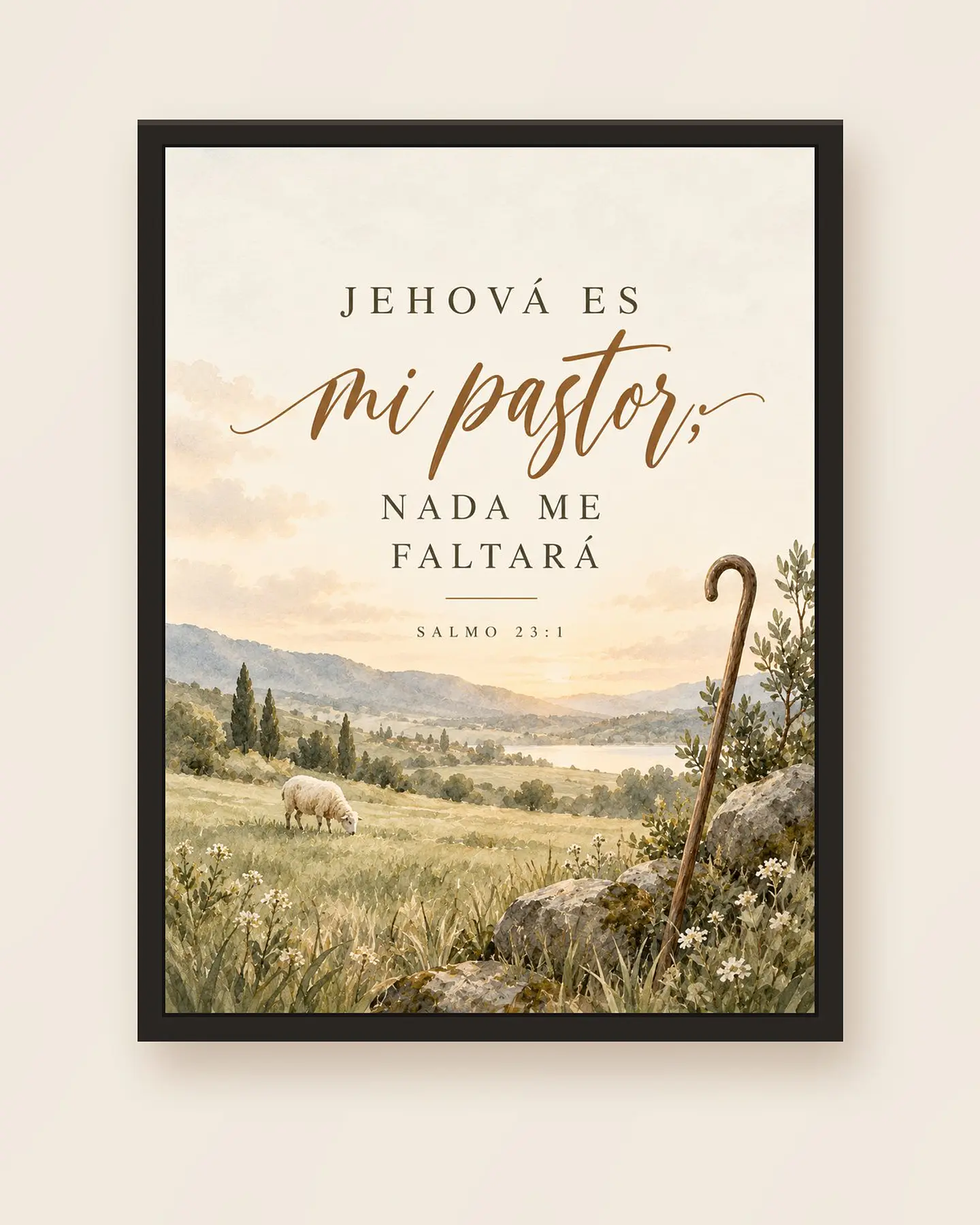 Jehová es mi pastor; nada me faltará · PC-11 5