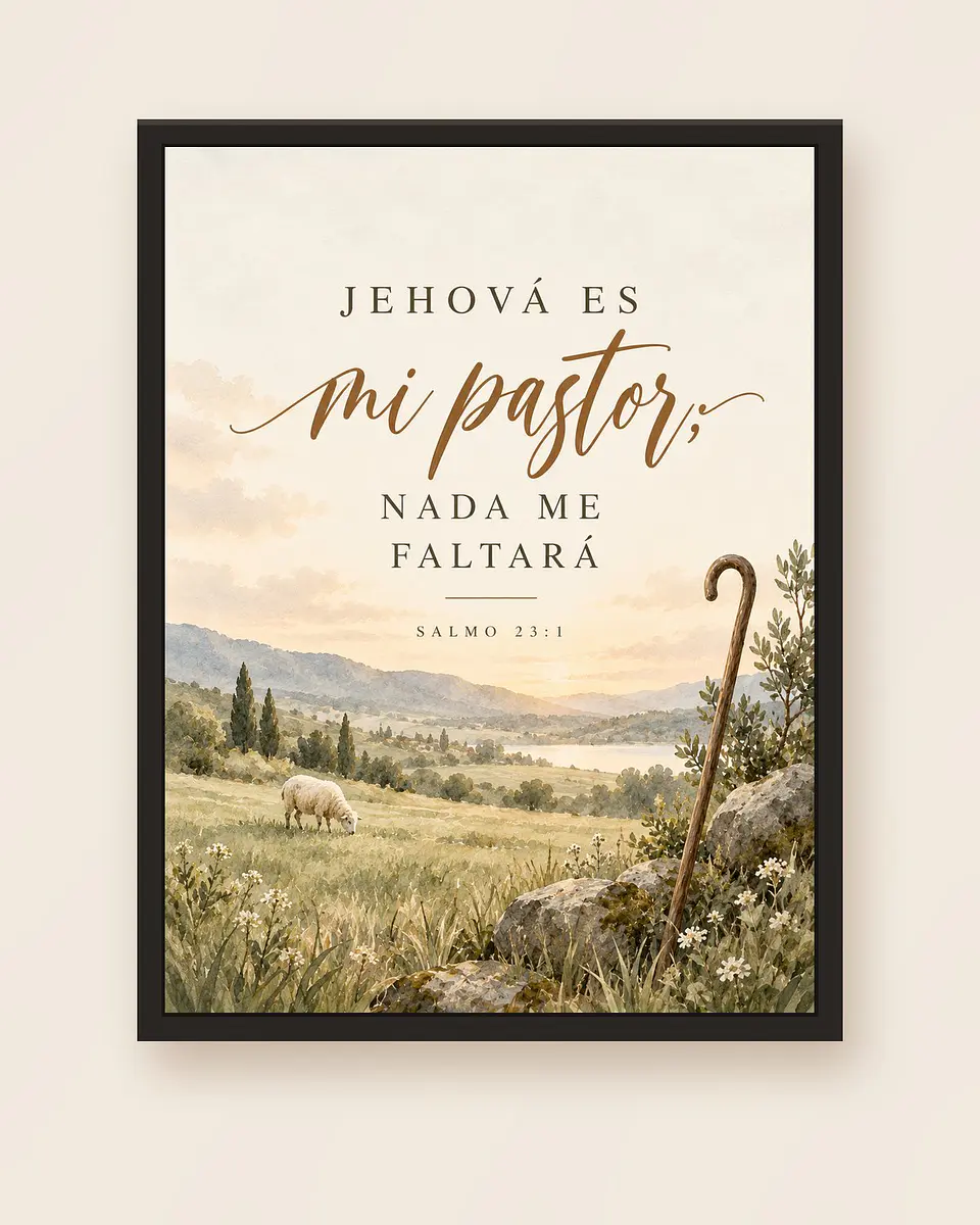 Jehová es mi pastor; nada me faltará · PC-11 5