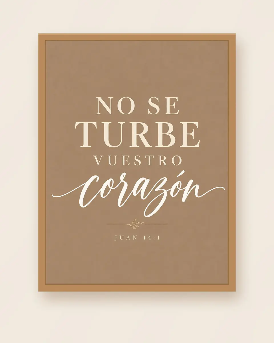 No se turbe vuestro corazón · PC-12 1