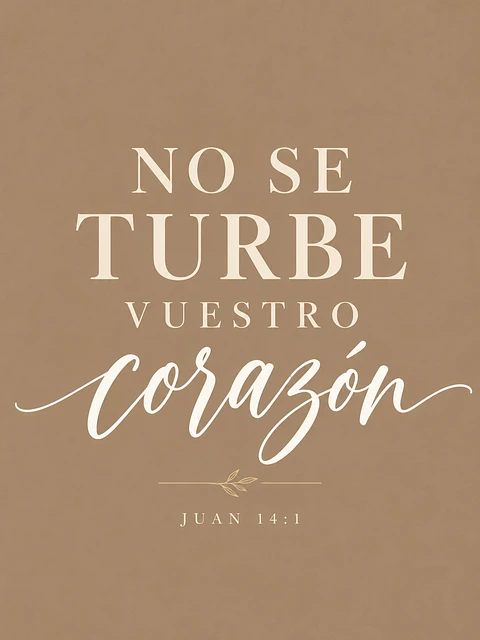 No se turbe vuestro corazón · PC-12