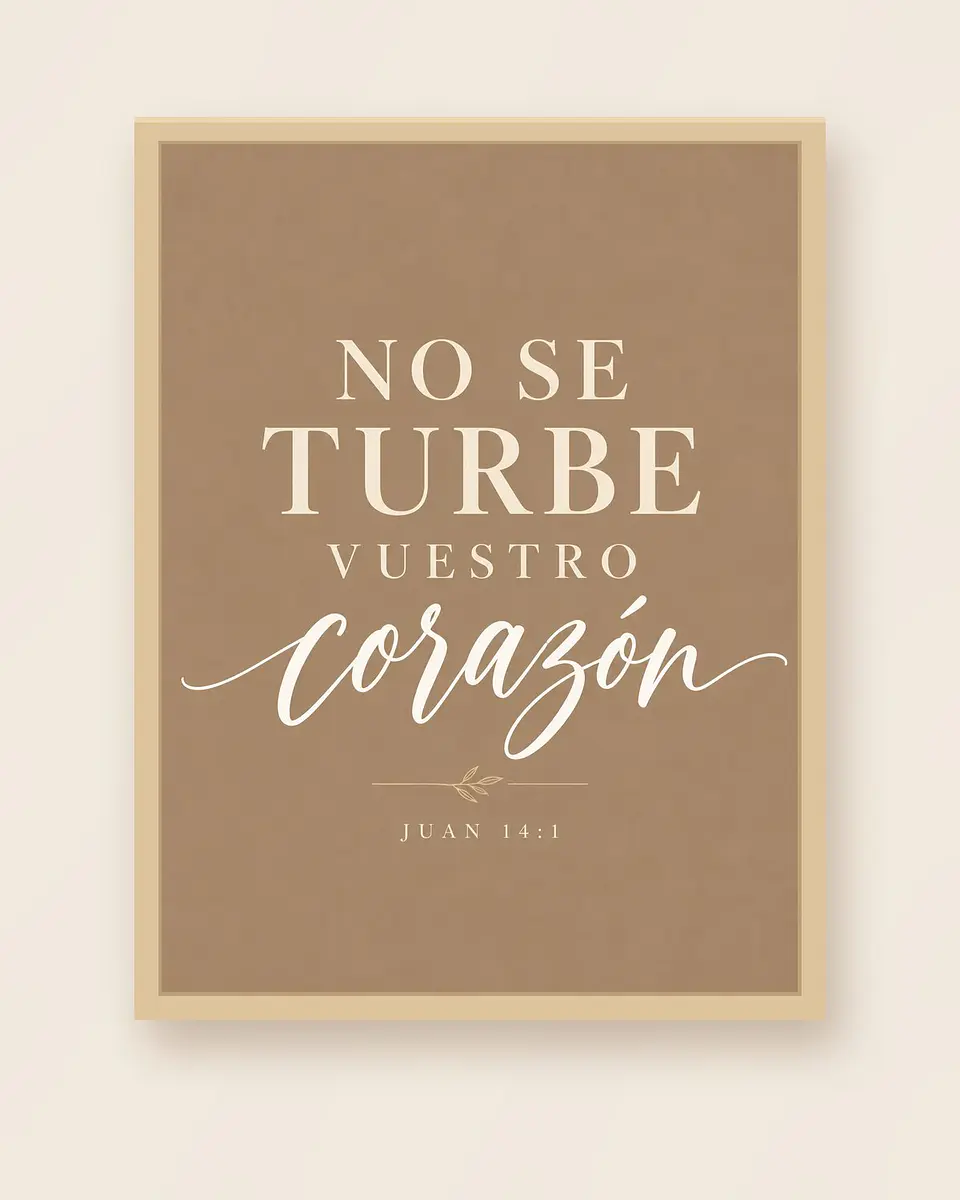 No se turbe vuestro corazón · PC-12 3