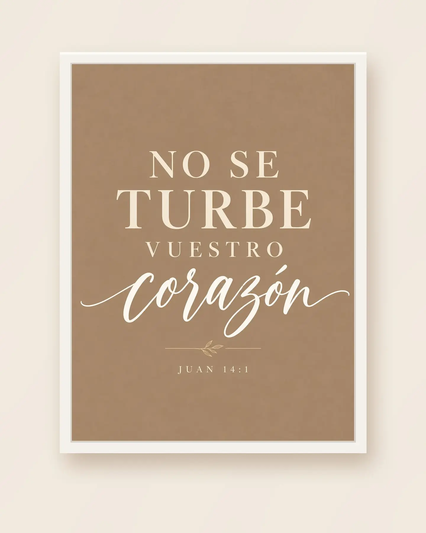 No se turbe vuestro corazón · PC-12 4