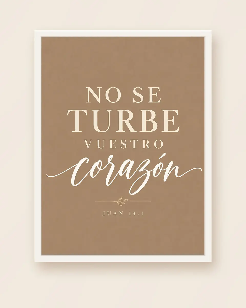 No se turbe vuestro corazón · PC-12 4