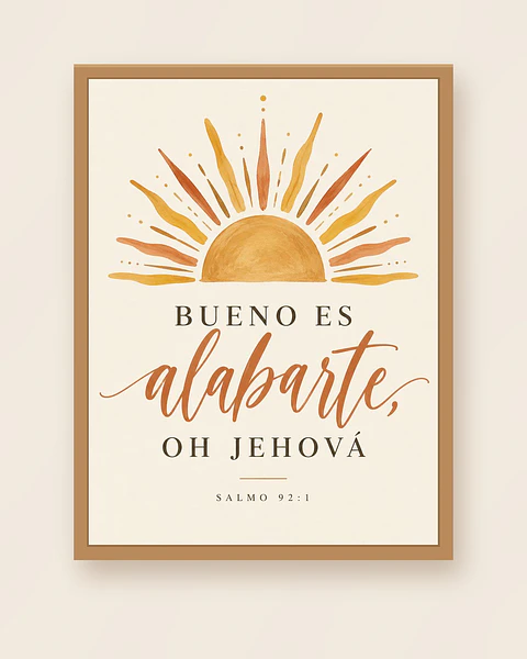 Bueno es alabarte, oh Jehová · GR-07